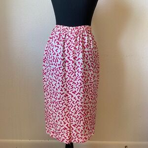 100% Silk Midi Skirt